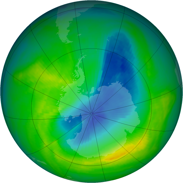 Ozone Map 1984-11-05